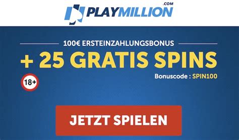 playmillion bonus ohne einzahlung